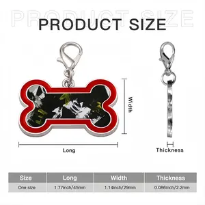 Be Bold Dog Bone Keychain