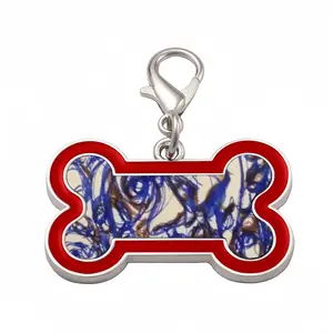 Repetition Repetition Dog Bone Keychain