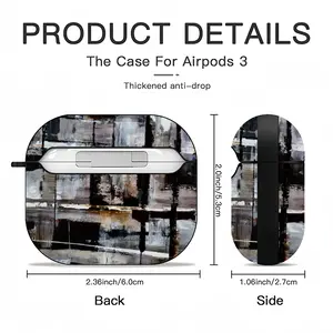 Asexual Affliction Absolution Airpods 3 Case (Hard Shell, Black)