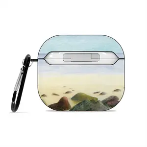 Beach With Stones Airpods 3 Case (Hard Shell, Black)