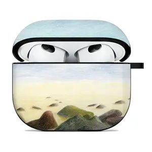 Beach With Stones Airpods 3 Case (Hard Shell, Black)