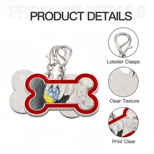 Fat Boy Dog Bone Keychain