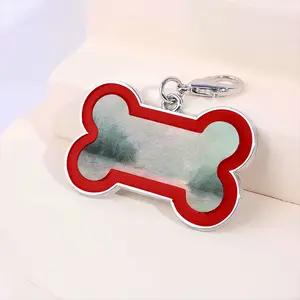 Dreamlike State Dog Bone Keychain