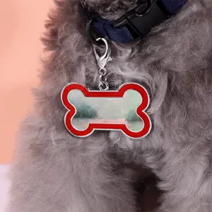 Dreamlike State Dog Bone Keychain