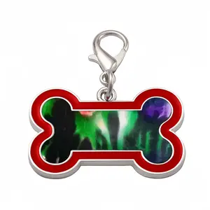 Lundi Charlotte 10 Oclock Dog Bone Keychain