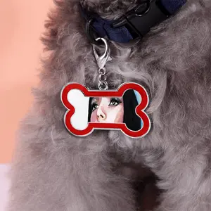 Inner Voice Dog Bone Keychain