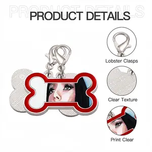 Inner Voice Dog Bone Keychain