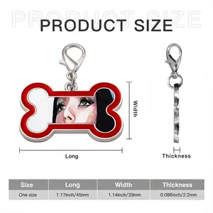 Inner Voice Dog Bone Keychain