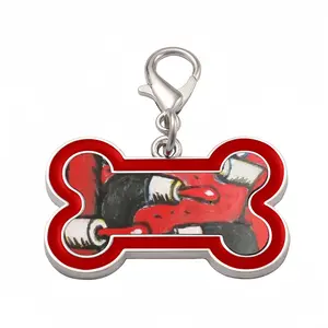 War Dog Bone Keychain