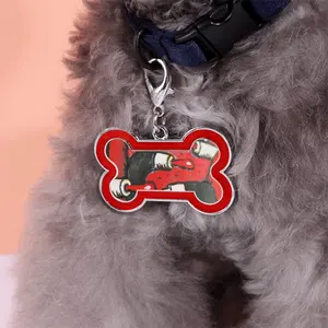 War Dog Bone Keychain