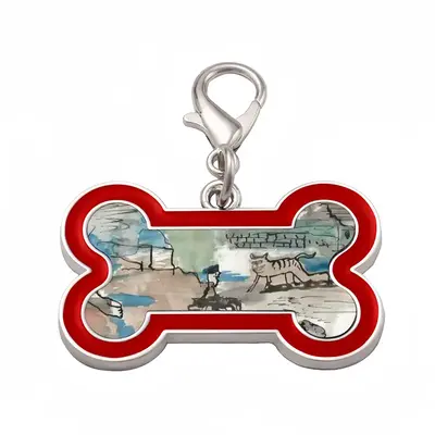 Cuckoo Land Dog Bone Keychain