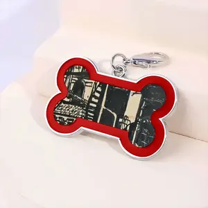 Gas Works Dog Bone Keychain