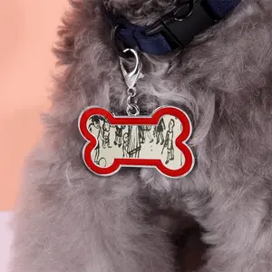 Street Kids Dog Bone Keychain