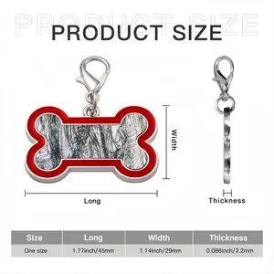 Smithfield Market London Dog Bone Keychain