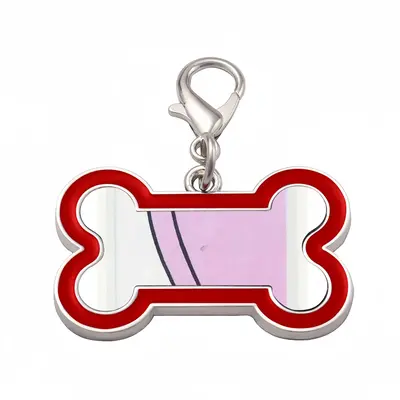 At Last A Picture I Can Talk To Dog Bone Keychain