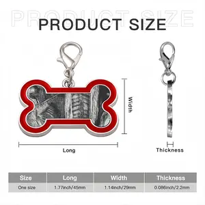 Smithfield Market Dog Bone Keychain