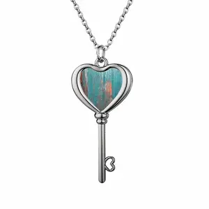 Spentstar2 Heart Shaped Key Necklace