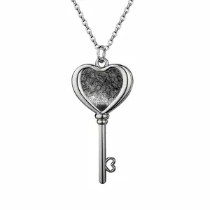 Dawn Heart Shaped Key Necklace