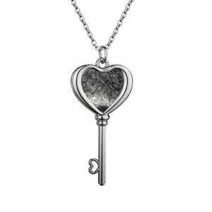 Dawn Heart Shaped Key Necklace