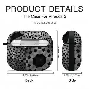 Reptile Airpods 3 Case (Hard Shell, Black)