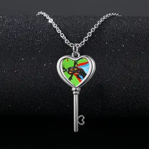 The Player Heart Shaped Key Necklace