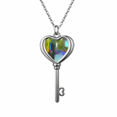 From My Window Heart Shaped Key Necklace