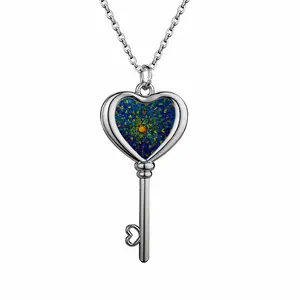 Metamorphosis Heart Shaped Key Necklace