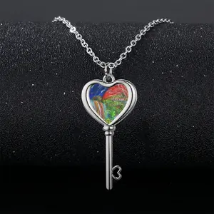 Catatumbo Heart Shaped Key Necklace