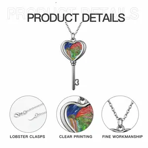 Catatumbo Heart Shaped Key Necklace