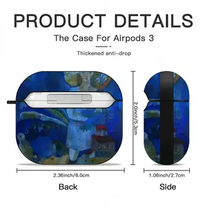 Diva Who Safe Dreams Airpods 3 Case (Hard Shell, Black)