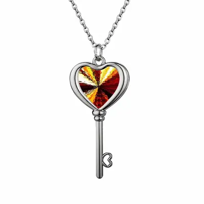 Fior Freeze Heart Shaped Key Necklace