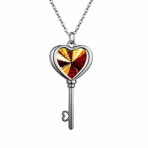 Fior Freeze Heart Shaped Key Necklace