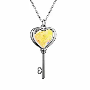 The Smoked Expo Heart Shaped Key Necklace