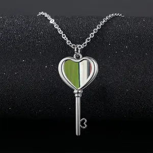 Prelude #5 Heart Shaped Key Necklace