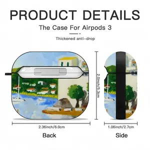 Cadaques (Spain) Airpods 3 Case (Hard Shell, Black)