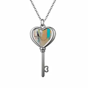 Between The Hammers No 2 Heart Shaped Key Necklace