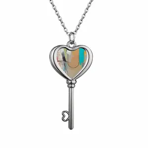 Between The Hammers No 2 Heart Shaped Key Necklace