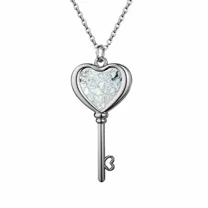 That Rumble Reminds Me Of You Heart Shaped Key Necklace