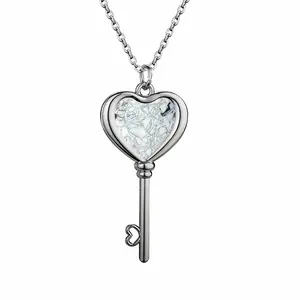 That Rumble Reminds Me Of You Heart Shaped Key Necklace