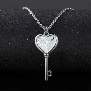 That Rumble Reminds Me Of You Heart Shaped Key Necklace