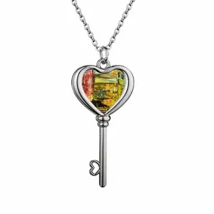 Instinct Heart Shaped Key Necklace