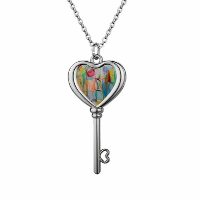 The Thread Of Grace Heart Shaped Key Necklace