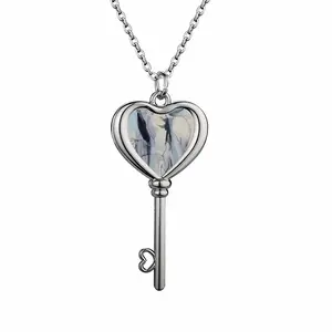 The Magician Heart Shaped Key Necklace