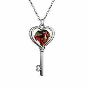 Beach Comber Heart Shaped Key Necklace