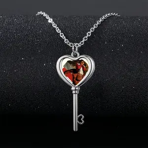 Beach Comber Heart Shaped Key Necklace