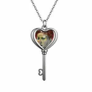 Warbler Heart Shaped Key Necklace