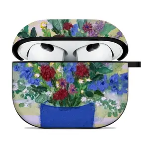 Blue Vase Airpods 3 Case (Hard Shell, Black)