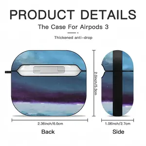 The Sea Airpods 3 Case (Hard Shell, Black)