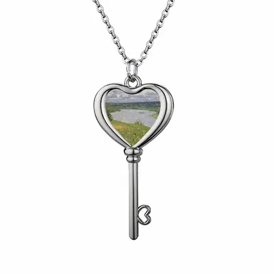 The River Sylva Noon Heart Shaped Key Necklace