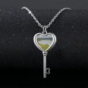 The River Sylva Noon Heart Shaped Key Necklace